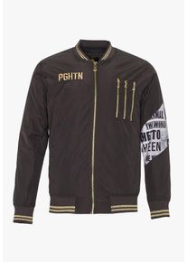 PLUS EIGHTEEN, Herren Blouson, Anthrazit