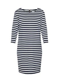 Vila, Damen Jerseykleid 'Tinny', Navy / Weiß