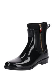 Tommy Hilfiger, Damen Regenstiefel, Schwarz