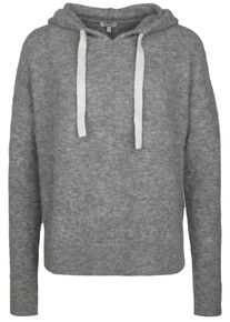 Better Rich, Damen Strickpullover 'HOODY BOXY', Grau