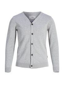 PRODUKT, Strick-Cardigan, Graumeliert