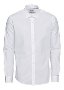 Only & Sons Only & Sons, Herren Hemd 'onsWF CANNES SOLID LS SHIRT', Weiß