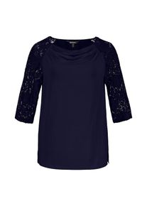 Ulla Popken, Damen Shirt, Nachtblau