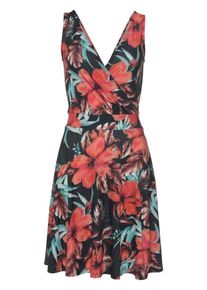 Melrose, Damen Kleid, Navy / Hellblau / Rot