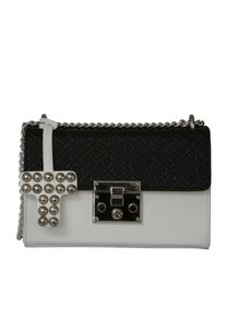 Silvio Tossi, Damen Tasche, Schwarz / Wei&szlig;