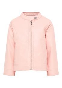 name it, Mädchen Biker Jacke, Altrosa