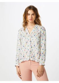 Esprit, Damen Bluse 'Fluent Pa', Mischfarben / Weiß
