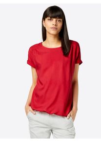 Tom Tailor, Damen Bluse, Hellrot