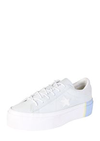 Converse, Damen Sneaker 'ONE STAR PLATFORM - OX', Hellblau / Wei&szlig;