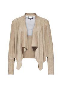 Tommy Hilfiger, Damen Lederjacke 'ANGELA SUEDE JKT', Camel
