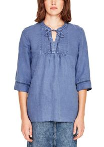 s.Oliver RED LABEL, Damen Bluse, Himmelblau