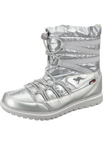 Kangaroos, Damen Winterstiefeletten, Silber