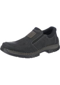 Rieker, Herren Slipper, Schwarz