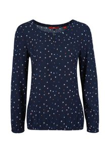 s.Oliver RED LABEL, Damen Bluse, Navy
