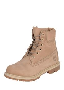 Timberland, Damen Schn&uuml;rstiefel '6 In Premium W', Beige