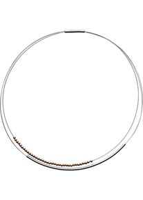 Skagen, Damen Halsreif 'Elin', Rosegold / Silber