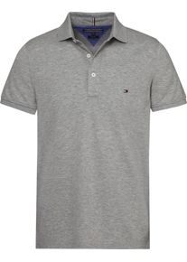 Tommy Hilfiger, Herren Poloshirt 'CORE TOMMY', Rauchgrau