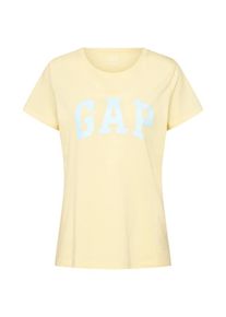 GAP, Damen Shirt, Hellblau / Gelb