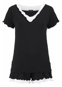 Lascana, Damen Shorty, Schwarz