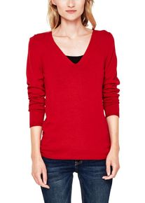 s.Oliver RED LABEL, Damen Feinstrickpullover, Rot