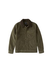 Abercrombie & Fitch Abercrombie & Fitch, Herren Jacke 'SHERPA CORDUROY 1CC', Gr&uuml;n