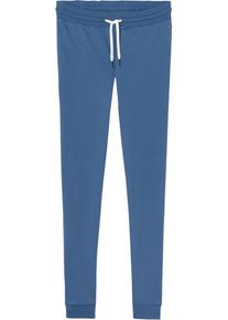 Tommy Hilfiger, Damen Homewear 'TRACK PANT', Blue Denim / Weiß