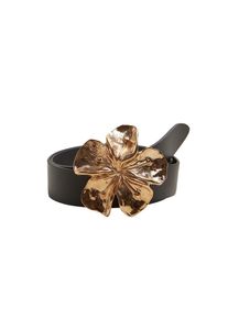 Mango, Damen Gürtel 'Flor', Schwarz
