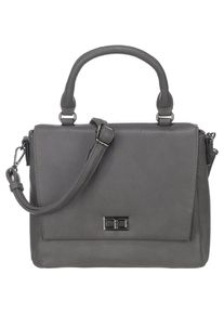 Tom Tailor, Damen Überschlagtasche 'Alanna', Dunkelgrau