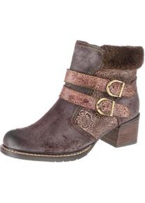Laura Vita, Damen Stiefelette, Braun / Hellbraun