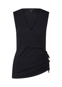Banana Republic, Damen Top 'SL SOFT STRETCH WRAP TOP', Schwarz