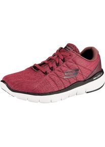 Skechers, Herren Sneaker, Rot / Schwarz / Wei&szlig;