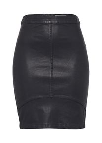 minimum, Damen Kunstlederrock 'Tilla Skirt', Schwarz