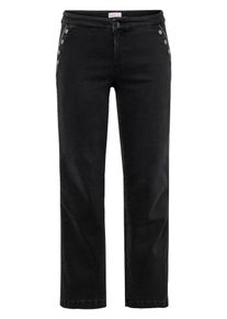 sheego Denim, Damen Jeans, Schwarz