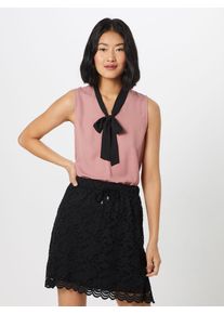 ABOUT YOU, Damen Bluse 'Elfie', Rosa / Schwarz