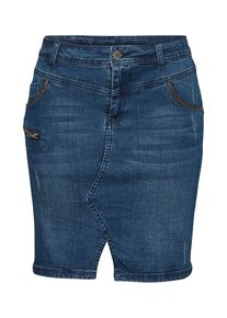 Culture, Damen Rock 'Elsine', Blue Denim