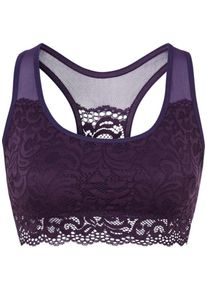Schiesser, Damen Bustier, Dunkellila