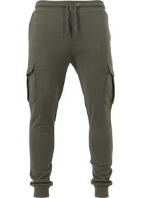 Urban Classics, Herren Cargo Sweatpants, Oliv