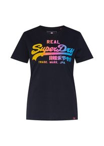 Superdry, Damen Shirt 'VINTAGE', Schwarz