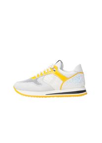 NOCLAIM, Damen Sneaker 'Zelda 15', Gelb / Hellgrau / Wei&szlig;