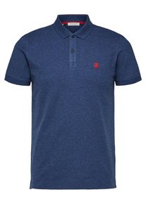 Selected Homme, Herren Poloshirt, Blaumeliert