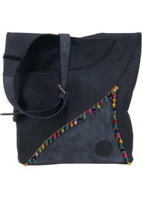 Rieker, Damen Umhängetasche, Navy / Taubenblau