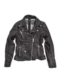 Maze, Damen Lederjacke 'Gladstone', Schwarz