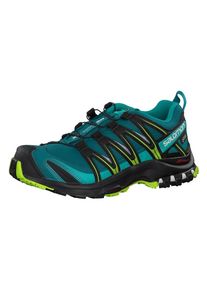 Salomon, Herren Laufschuh 'XA PRO 3D GTX', Limette / Petrol / Schwarz
