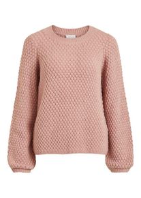 Vila, Damen Strickpullover, Altrosa