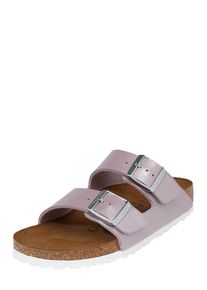Birkenstock, Damen Ledersandale 'Arizona', Flieder