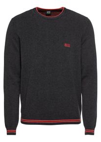 BOSS, Herren Pullover 'Rimex_W18 10208062 01', Anthrazit