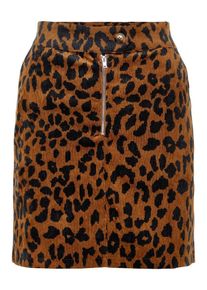 V&eacute;ro Moda VERO MODA, Damen Rock, Rostbraun / Schwarz