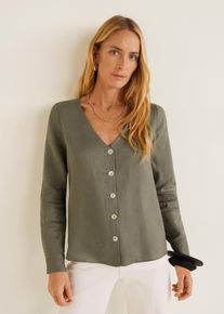 Mango, Damen Bluse 'Anni', Khaki