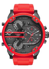 Diesel, Herren Uhr 'DZ7370', Rot / Schwarz