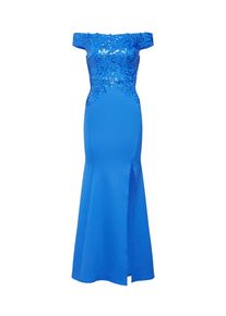 Lipsy, Damen Abendkleid, Blau